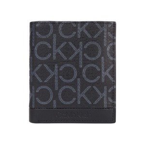 Calvin Klein Black Wallet Trifold 6cc W/Coin