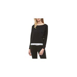 Calvin Klein čierna dámska mikina Top Sweatshirt