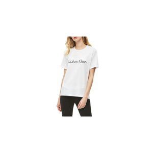 Calvin Klein biele dámske tričko S/S Crew Neck