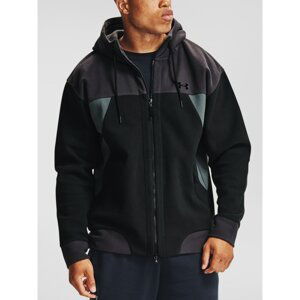 Hoodie Under Armour Recover Fleece FZ Hoodie-BLK