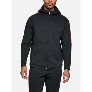 Under Armour Athlete Recovery Fleece Full Zip-Blk Sweatshirt