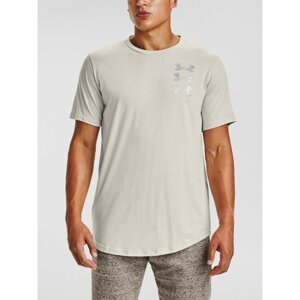 Under Armour TRIPLE STACK LOGO SS-WHT T-SHIRT