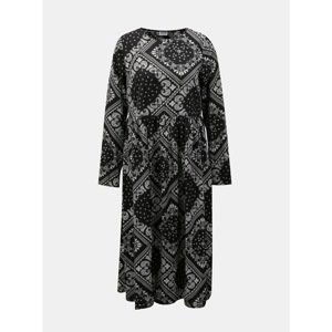 Noisy May Paise Black Patterned Dress