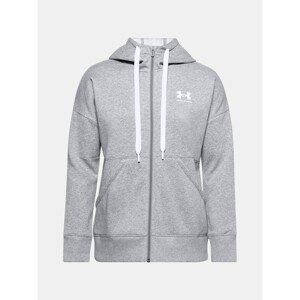 Under Armour Rival Fleece FZ Hoodie-GRY Sweatshirt