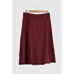 Trendyol Red Flywheel Skirt