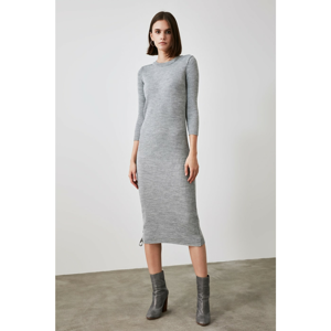 Trendyol Grey Knitwear Dress