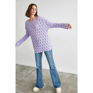 Trendyol Lila Knitwear Sweater
