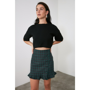 Trendyol Multicolored Plaid Skirt