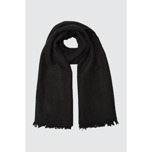 Trendyol Black Textured Scarf