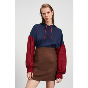 Trendyol Brown Basic Skirt