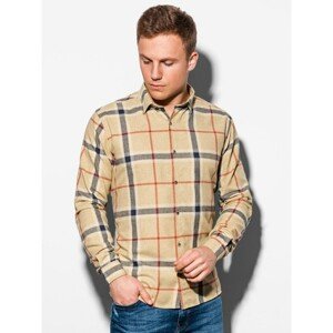 Ombre Clothing Men's shirt with long sleeves K564