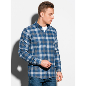 Ombre Clothing Men's shirt with long sleeves K565