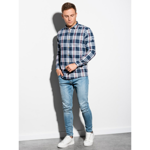 Ombre Clothing Men's shirt with long sleeves K562