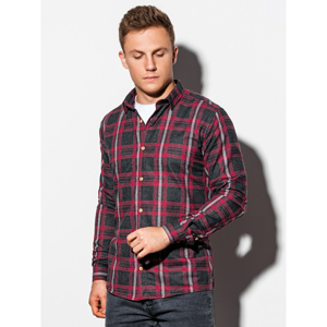 Ombre Clothing Men's shirt with long sleeves K562