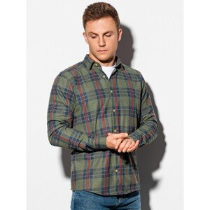 Ombre Clothing Men's shirt with long sleeves K562