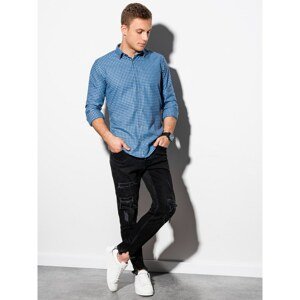 Ombre Clothing Men's shirt with long sleeves K563