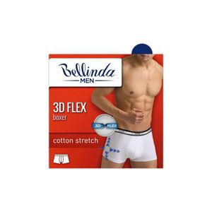 Bellinda Men's Boxers 3D FLEX BOXER - Men's Cotton Boxers made of new innovative thread - white