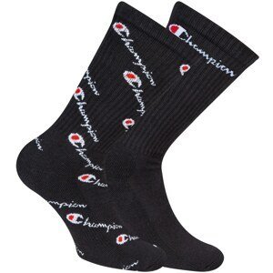 CHAMPION CREW FASHION MIX SOCKS 2x - Sports socks 2 pairs - black