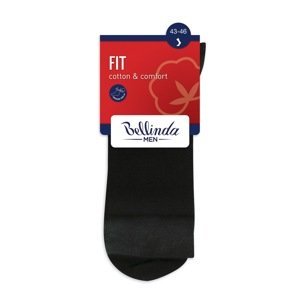 Bellinda 
FIT (HEALTHY) SOCKS - Pohodlné pánske ponožky vhodné pre diabetikov - čierna