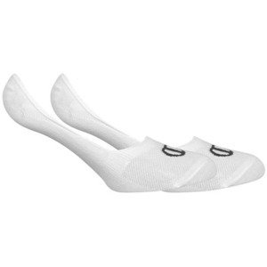 CHAMPION FOOTIE SOCKS LEGACY 2x - Low invisible socks with Champion logo 2 pairs - white
