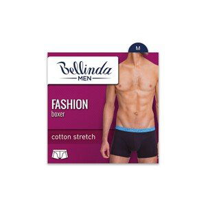 Bellinda Men's Boxers FASHION BOXER - Men's Cotton Boxers - Blue