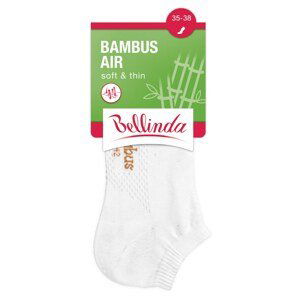 Bellinda 
BAMBUS AIR LADIES IN-SHOE SOCKS - Krátke dámske bambusové ponožky - biela