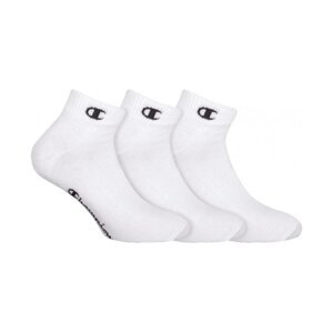 CHAMPION ANKLE SOCKS LEGACY 3x - Sports ankle socks 3 pairs - white