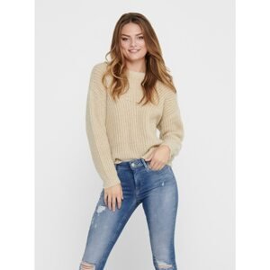 Beige basic sweater ONLY Fiola