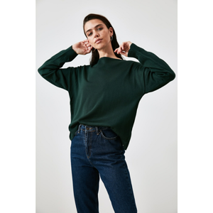 Trendyol Emerald Green Knitwear Sweater