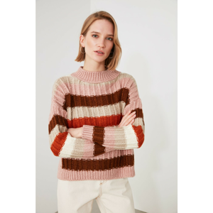 Trendyol Multicolor Color Block Knitwear Sweater