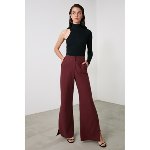 Trendyol Bordeaux Basic Pants