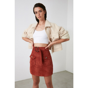 Trendyol Tile BeltEd Skirt