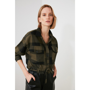 Trendyol Khai Plaid Blouse