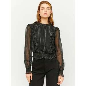 Black blouse with tuffs TALLY WEiJL