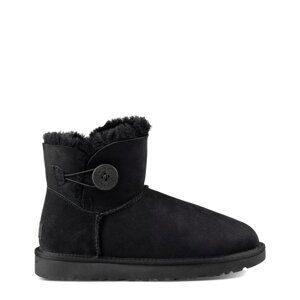 Dámske zimné topánky Ugg MINI_BAILEY_BUTTON_II_1016422_BLACK