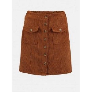 Haily's Brown Corduroy Skirt Hailys