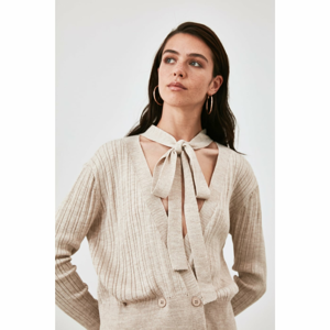 Trendyol Knitwear Cardigan WITH Stone Button Detail