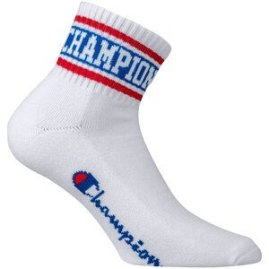 Sports ankle socks 1 pair - white - red - blue CHAMPION ROCHESTER