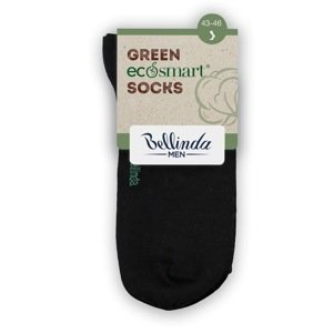 Bellinda 
GREEN ECOSMART MEN SOCKS - Pánske ponožky z bio bavlny - čierna