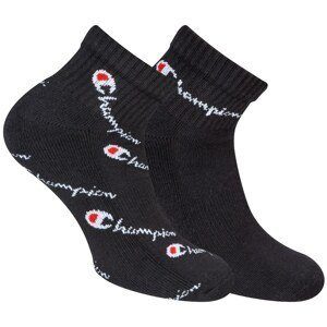 Sports ankle socks 2 pairs - black CHAMPION FASHION MIX