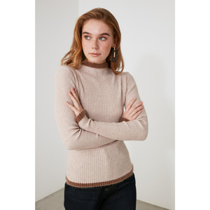 Trendyol Camel Knitwear Sweater