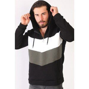 1044 DEWBERRY MALE SWEATSHIRT-BLACK