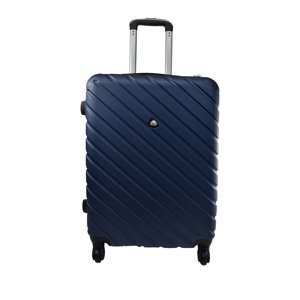 Semiline Unisex's Suitcase 5457-24 Navy Blue 24"