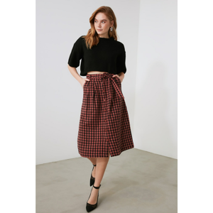 Trendyol Tile Binding Detailed Skirt