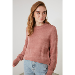 Trendyol Rose Dry Bicycle Collar Knitwear Sweater