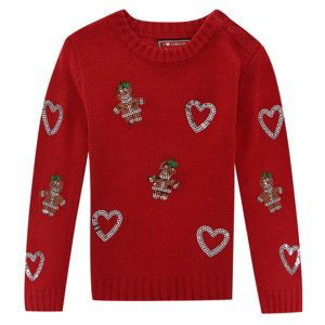 Star Christmas Knit Jumper Infant Girls