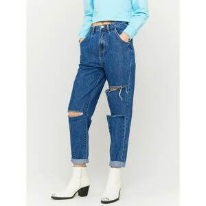 Blue Shortened Mom Fit Jeans TALLY WEiJL