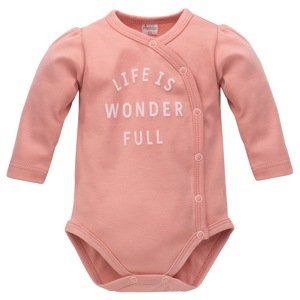 Pinokio Kids's Spring Light Buttoned Longsleeve Bodysuit