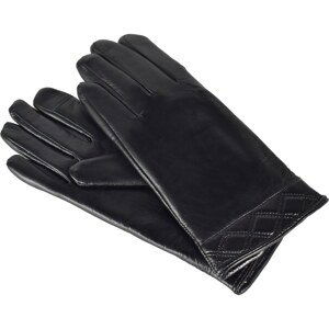 Semiline Woman's Women Leather Antibacterial Gloves P8209