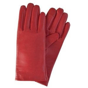 Semiline Woman's Women Leather Antibacterial Gloves P8213
